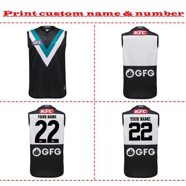 2022 port adelaide power afl home guernsey mens size: s-xxxl (print custom name number ) delivery, Black
2022 port adelaide power afl home guernsey mens size: s-xxxl (print custom name number ) delivery, Black