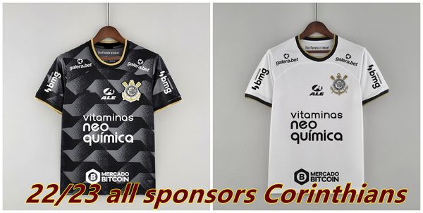 2022 2023 soccer jerseys fans corinthian all sponsors home away willian 22 23 camisetas de futbol gil gabriel balbuena luan jadson fagner ca, Black
2022 2023 soccer jerseys fans corinthian all sponsors home away willian 22 23 camisetas de futbol gil gabriel balbuena luan jadson fagner ca, Black