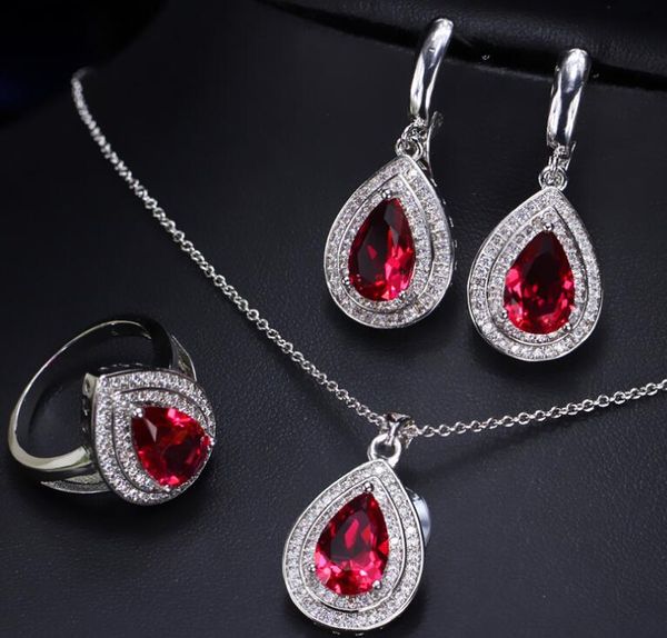 14k chains bridal double row water drop gem necklace earring ring set chain, Black
14k chains bridal double row water drop gem necklace earring ring set chain, Black