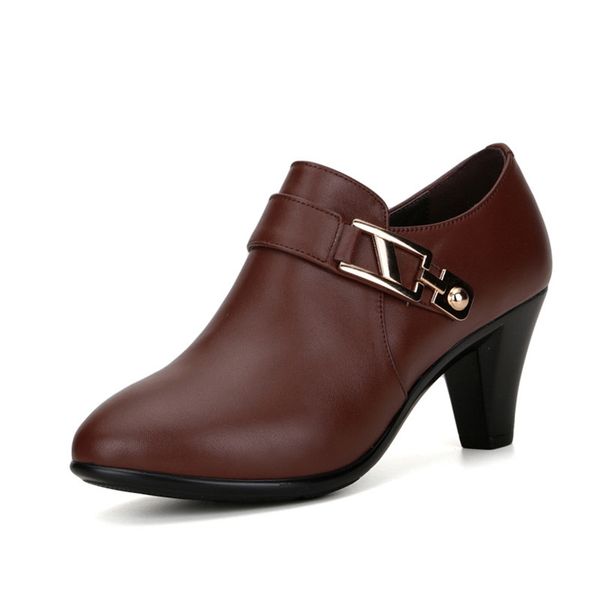 2022 spring genuine leather shoes women elegant spike heels office lady business dress fashion big size women shoes, Black
2022 spring genuine leather shoes women elegant spike heels office lady business dress fashion big size women shoes, Black