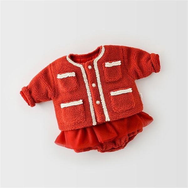milancel baby clothing set princess baby girls clothes winter infant bodysuit and red coat 2 pcs baby suit lj201223, White
milancel baby clothing set princess baby girls clothes winter infant bodysuit and red coat 2 pcs baby suit lj201223, White