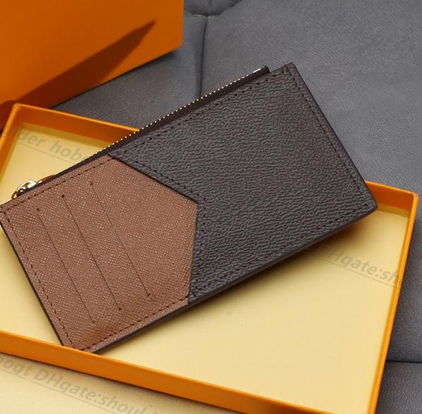 genuine card holders mini wallets leather totes luxurys designers fashion men women's coin card foums black monagram lambskin key purse, Brown;gray
genuine card holders mini wallets leather totes luxurys designers fashion men women's coin card foums black monagram lambskin key purse, Brown;gray