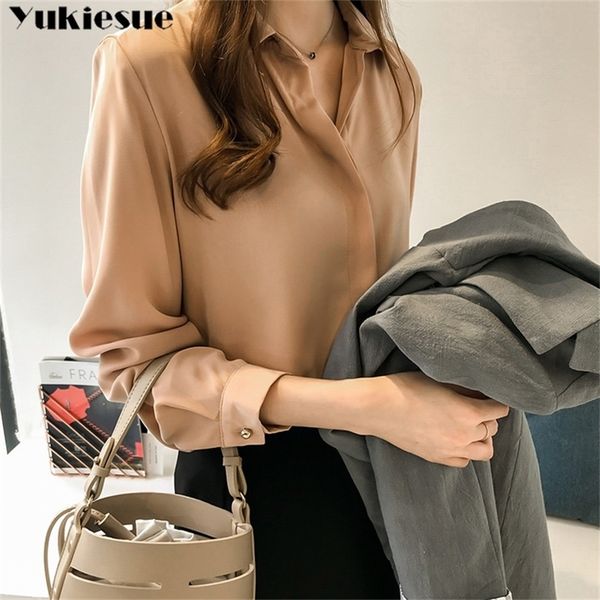 summer long sleeve women s shirt blouse for women blusas womens and blouses chiffon shirts ladie s plus size 210412, White
summer long sleeve women s shirt blouse for women blusas womens and blouses chiffon shirts ladie s plus size 210412, White