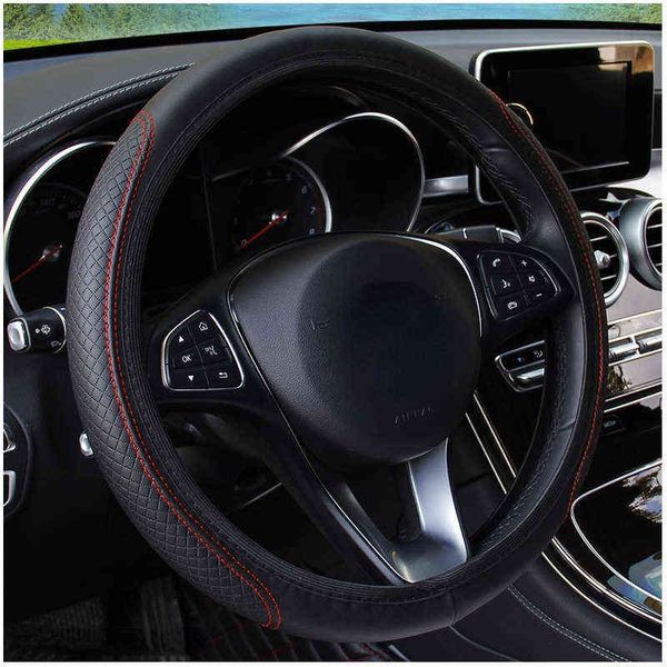 1pc universal car steering wheel cover anti-skid automatic steering wheel cover breathable comfortable cubre interior parts y220422
1pc universal car steering wheel cover anti-skid automatic steering wheel cover breathable comfortable cubre interior parts y220422