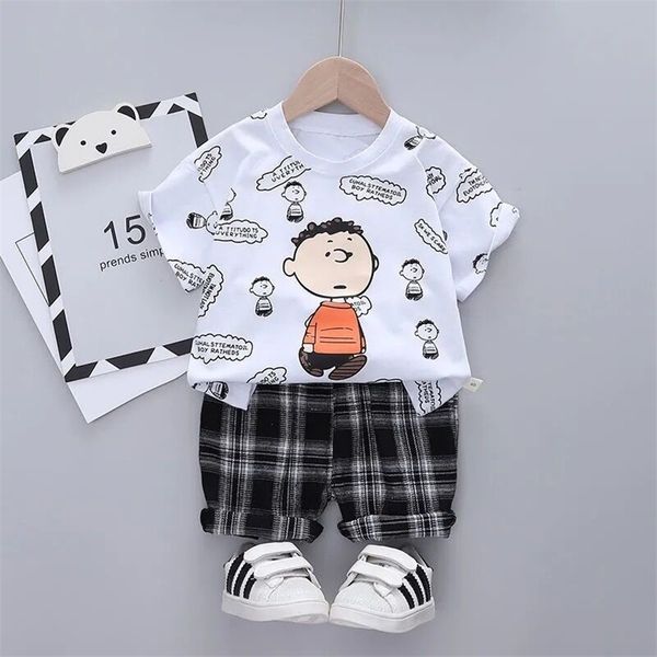 children clothing sets summer baby boy clothes baby girls short sleeve t shirtpants 2pcs suits cotton kids boys clothes 9m6t 220525, White
children clothing sets summer baby boy clothes baby girls short sleeve t shirtpants 2pcs suits cotton kids boys clothes 9m6t 220525, White