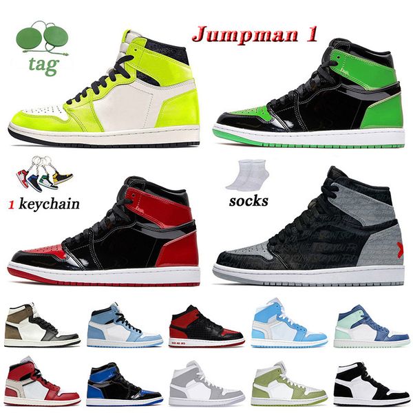 outdoor sports trainers 2022 jumpman 1 basketball shoes 1s visionaire patent bred green python rebellionaire banned wolf grey big size 12 13
outdoor sports trainers 2022 jumpman 1 basketball shoes 1s visionaire patent bred green python rebellionaire banned wolf grey big size 12 13