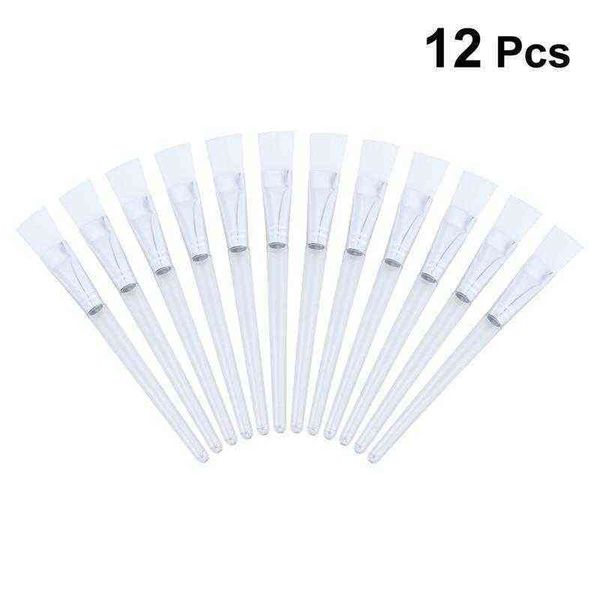12pcs facial mask brushes transparent crystal rod soft makeup face applicator for application 0308
12pcs facial mask brushes transparent crystal rod soft makeup face applicator for application 0308