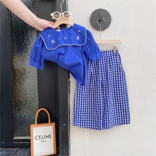 girls clothing set summer fashion short sleeve shirt wide leg pants toddler girl outfits kids clothes 2pcs 2 7y 220620, White
girls clothing set summer fashion short sleeve shirt wide leg pants toddler girl outfits kids clothes 2pcs 2 7y 220620, White