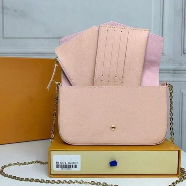 with box designers bags dustbag original 3pcs set luxurys purse woman fashion monogrames multi pochette felicie chain khx2
with box designers bags dustbag original 3pcs set luxurys purse woman fashion monogrames multi pochette felicie chain khx2