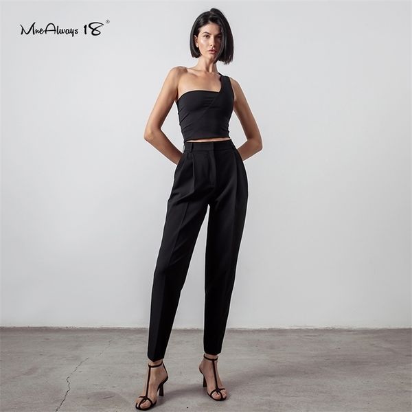 mnealways18 pleated high waist pencil pants black business work trouser soild ankle-length ladies office zipper 220325, Black;white
mnealways18 pleated high waist pencil pants black business work trouser soild ankle-length ladies office zipper 220325, Black;white
