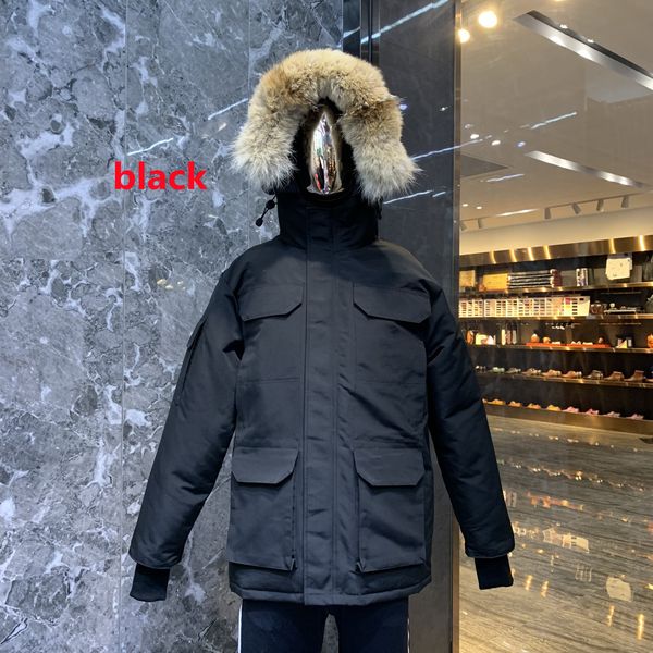 mens outerwear winter designer outdoor leisure sports down jacket white duck windproof parker long leather collar cap warm real wolf fur sty, Black
mens outerwear winter designer outdoor leisure sports down jacket white duck windproof parker long leather collar cap warm real wolf fur sty, Black