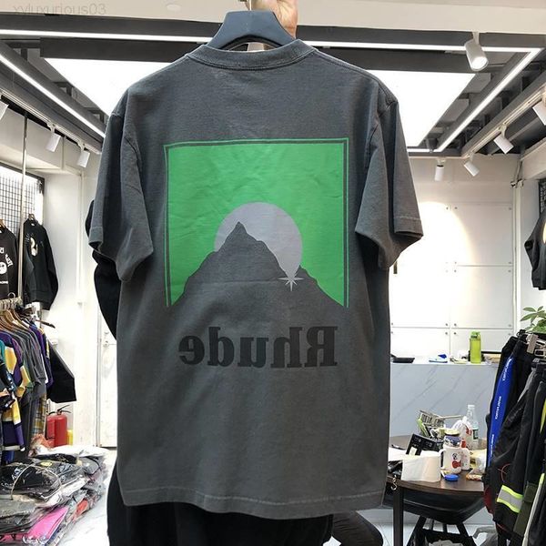 brand ins rhu t shirt 2021 summer rhude print worn loose men's and women's short sleeve street trend, White;black
brand ins rhu t shirt 2021 summer rhude print worn loose men's and women's short sleeve street trend, White;black