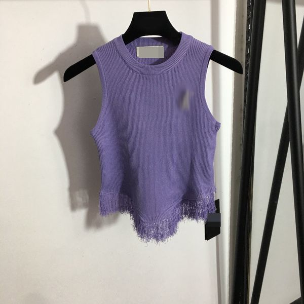 711 2022 milan runway autumn summer brand same style sweater sleeveless black white pink yellow crew neck pullover womens meiyi, White;black
711 2022 milan runway autumn summer brand same style sweater sleeveless black white pink yellow crew neck pullover womens meiyi, White;black