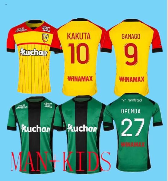 22 23 rc lens soccer jerseys maillot de foot fofana ganago kakuta special kit 2022 2023 home away third fourth men kids kits football shirt, Black;yellow
22 23 rc lens soccer jerseys maillot de foot fofana ganago kakuta special kit 2022 2023 home away third fourth men kids kits football shirt, Black;yellow