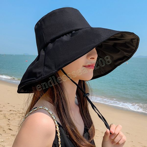 summer outdoor uv protection sun hats women wide brim bucket hat with rope beach hiking hat for lady girl, Blue;gray
summer outdoor uv protection sun hats women wide brim bucket hat with rope beach hiking hat for lady girl, Blue;gray