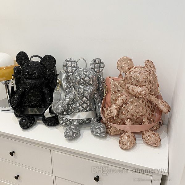 luxury children sequins doll backpacks fashion girls large capacity double shoulder bag old kids cartoon handbags q7176
luxury children sequins doll backpacks fashion girls large capacity double shoulder bag old kids cartoon handbags q7176