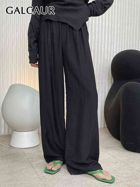 galcaur-pantalones holgados minimalistas de pierna ancha para mujer pantaln informal cintura alta gran tamao moda coreana ropa 221225, Black;white
galcaur-pantalones holgados minimalistas de pierna ancha para mujer pantaln informal cintura alta gran tamao moda coreana ropa 221225, Black;white