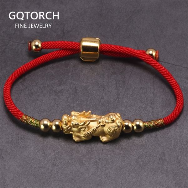 lucky red rope bracelets 999 sterling silver pixiu gold color tibetan buddhist knots adjustable charm bracelet for women men 220713, Black
lucky red rope bracelets 999 sterling silver pixiu gold color tibetan buddhist knots adjustable charm bracelet for women men 220713, Black