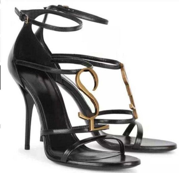 2022 designer women sandals party fashion 100% leather dance shoe new heels super 10cm lady wedding metal belt buckle high heel woman shoes, Black
2022 designer women sandals party fashion 100% leather dance shoe new heels super 10cm lady wedding metal belt buckle high heel woman shoes, Black
