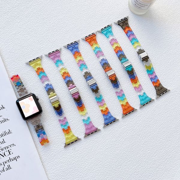 for apple watches smart watch band bands strap series 7 s7 41mm 45mm universal acrylic bracelet designers smartwatch watchs corlorful watchb
for apple watches smart watch band bands strap series 7 s7 41mm 45mm universal acrylic bracelet designers smartwatch watchs corlorful watchb