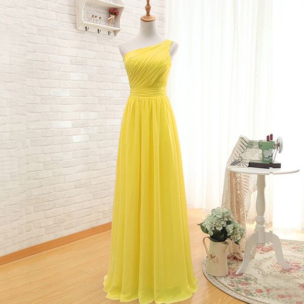 one shoulder bridesmaid dresses a line chiffon pleats floor length bridesmaids gowns for summer country weddings, White;pink
one shoulder bridesmaid dresses a line chiffon pleats floor length bridesmaids gowns for summer country weddings, White;pink