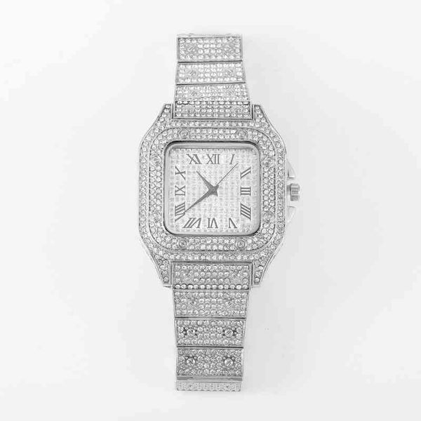 men diamond quartz gold hip hop luxury brand wristband with micropave cz stainls steel watch clock, Slivery;brown
men diamond quartz gold hip hop luxury brand wristband with micropave cz stainls steel watch clock, Slivery;brown