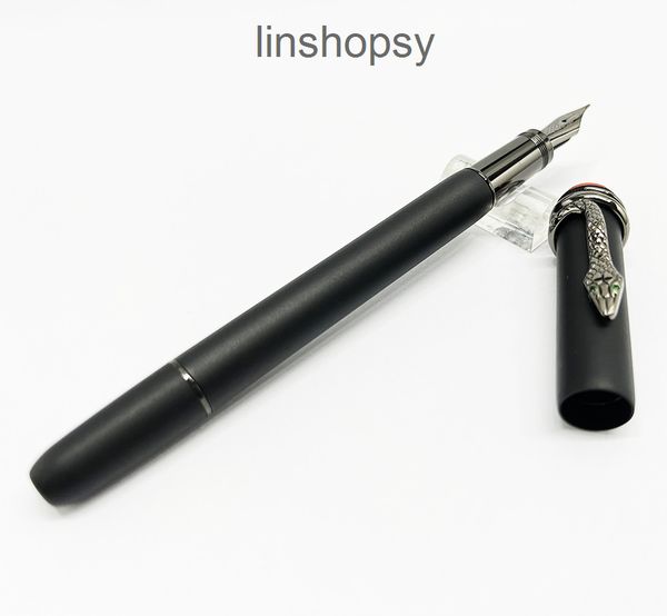 giftpen matte black snake head clip fountain pen fine office stationery fashion calligraphy ink pens gift
giftpen matte black snake head clip fountain pen fine office stationery fashion calligraphy ink pens gift