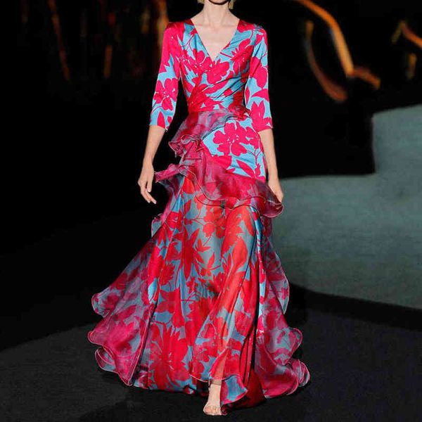 prom luxury designer women's dresses 2022 summer style women's red digital print v-neck long sleeve dresses, Black
prom luxury designer women's dresses 2022 summer style women's red digital print v-neck long sleeve dresses, Black