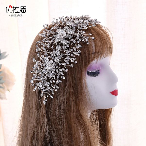 flower diamond wedding tiara baroque crystal bridal headwear crown rhinestone with wedding jewelry hair accessories diamond bridal crowns he, Silver
flower diamond wedding tiara baroque crystal bridal headwear crown rhinestone with wedding jewelry hair accessories diamond bridal crowns he, Silver