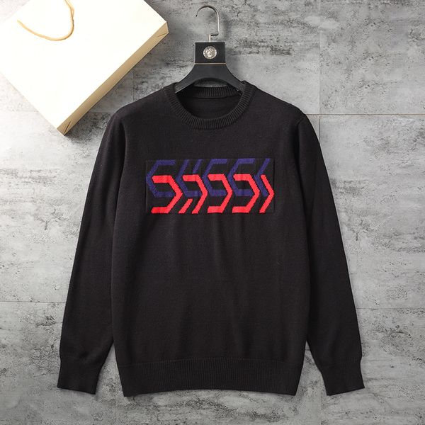 designer mens sweaters fashion men casual round long sleeve sweater women letter printing clothing, White;black
designer mens sweaters fashion men casual round long sleeve sweater women letter printing clothing, White;black