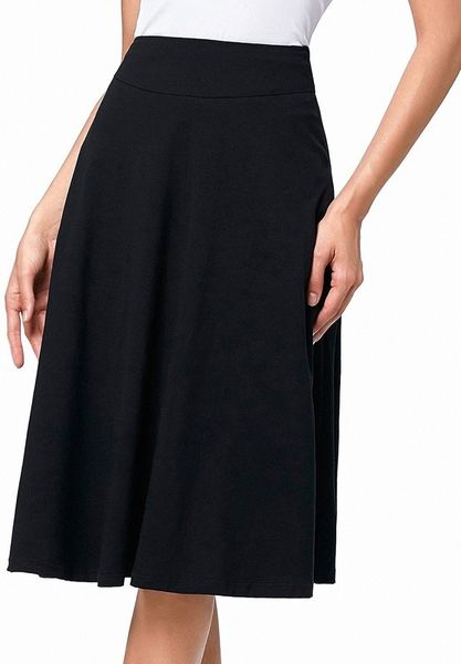 kasin flared stretchy midi skirt high waist jersey skirt for women g88z#, Black;gray
kasin flared stretchy midi skirt high waist jersey skirt for women g88z#, Black;gray
