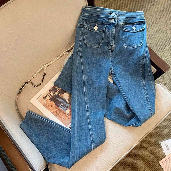 women's pants & capris blue high waist jeans women's spring 2022 slim straight tube is thin and versatile micro flare pants are sm, Black;white
women's pants & capris blue high waist jeans women's spring 2022 slim straight tube is thin and versatile micro flare pants are sm, Black;white