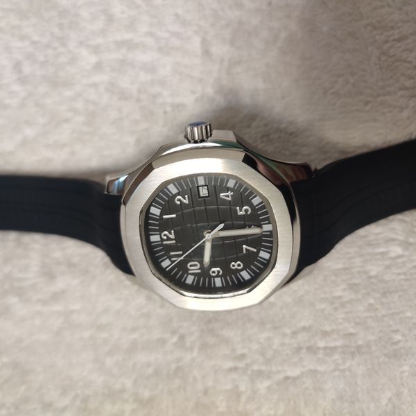 man watch automatic movement fashion style 40mm mens black 5167a-001 dial skeleton rubber strap transparent back men watch, Slivery;brown
man watch automatic movement fashion style 40mm mens black 5167a-001 dial skeleton rubber strap transparent back men watch, Slivery;brown