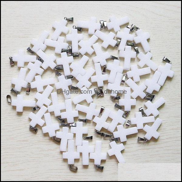 pendant necklaces pendants jewelry wholesale 50pcs charms natural white jades stone cross diy making gift dhcze, Silver
pendant necklaces pendants jewelry wholesale 50pcs charms natural white jades stone cross diy making gift dhcze, Silver