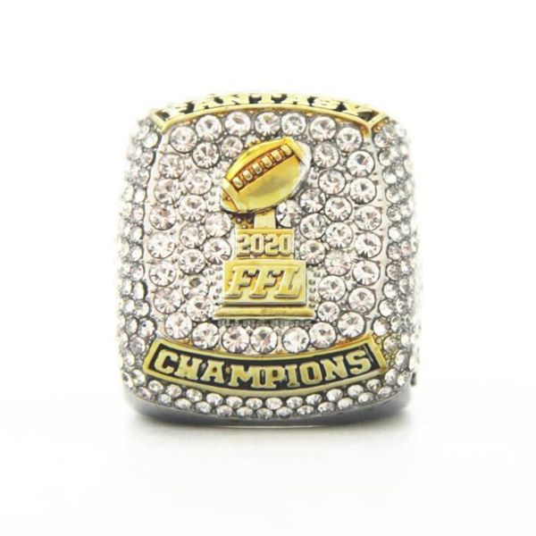 2020 fantasy football team champions championship ring souvenir men fan gift 2020227q, Golden;silver 
2020 fantasy football team champions championship ring souvenir men fan gift 2020227q, Golden;silver