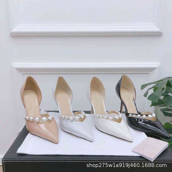 dress shoes spring and summer pearl women's high-heeled shoes fashion thin heel show comfortable temperament pointed, Black
dress shoes spring and summer pearl women's high-heeled shoes fashion thin heel show comfortable temperament pointed, Black