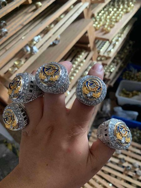 2022 wholesale ram s 5 player name la 2021 championship ring fashion gifts from fans and friends leather bag parts & accessories, Black
2022 wholesale ram s 5 player name la 2021 championship ring fashion gifts from fans and friends leather bag parts & accessories, Black