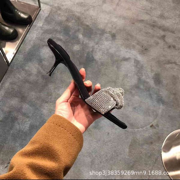 slippers king 3cm square head slippers, net red black female half slippers
slippers king 3cm square head slippers, net red black female half slippers