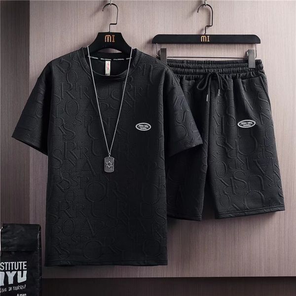 summer tshirt shorts pieces set white tracksuit s 3d letters vintage streetwear creative pattern men sets short outfits 220615 7hg0, White;black
summer tshirt shorts pieces set white tracksuit s 3d letters vintage streetwear creative pattern men sets short outfits 220615 7hg0, White;black