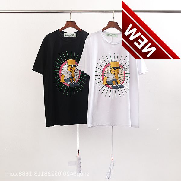 50%discount and spring tide summer brand off co branded cartoon simpson series round neck pullover short sleeve batch factory direct sale, White;black
50%discount and spring tide summer brand off co branded cartoon simpson series round neck pullover short sleeve batch factory direct sale, White;black