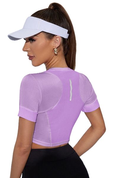 breathable softness sports tee b2zx#, Gray