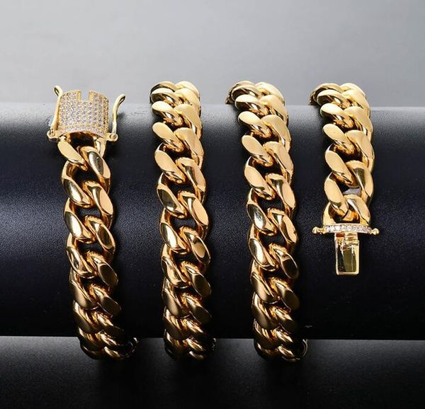 18k highly polished encrypted cuban chain buckle gold plated necklace hip hop, Silver
18k highly polished encrypted cuban chain buckle gold plated necklace hip hop, Silver