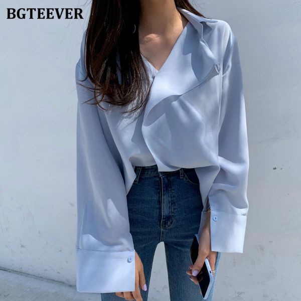 elegant women ruffles shirts casual ladies v-neck long sleeve blouses 2021 spring summer chiffon blusas mujer, White
elegant women ruffles shirts casual ladies v-neck long sleeve blouses 2021 spring summer chiffon blusas mujer, White