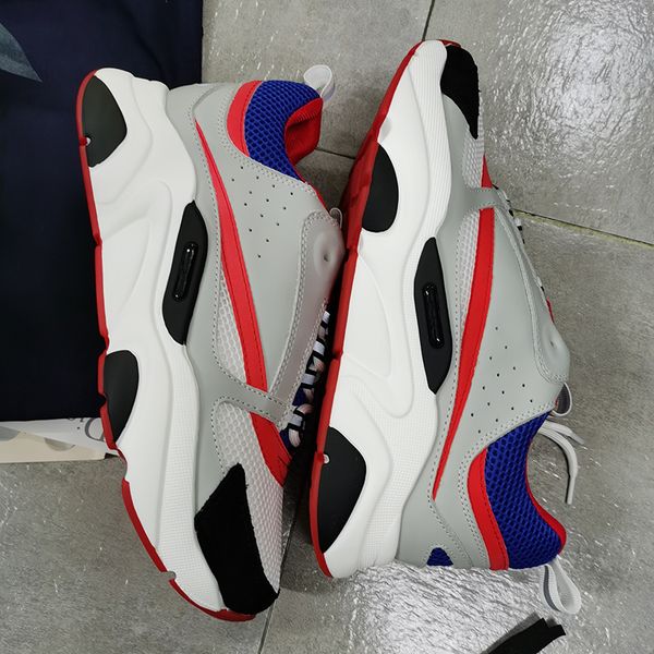 men b22 sneaker designer platform shoes women grey blue calfskin sneakers suede leather patchwork shoe flat low canvas trainers wiith box no, Black 
men b22 sneaker designer platform shoes women grey blue calfskin sneakers suede leather patchwork shoe flat low canvas trainers wiith box no, Black