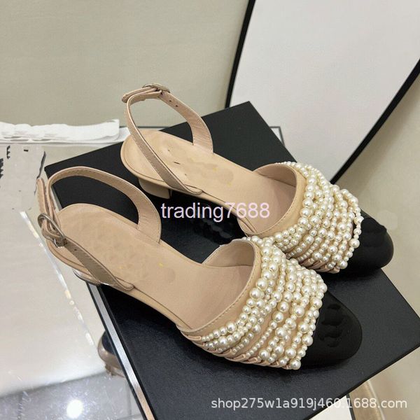 sandals summer fashion one-sided belt single shoes pearl baotou sandals fairy temperament mary jane, Black
sandals summer fashion one-sided belt single shoes pearl baotou sandals fairy temperament mary jane, Black