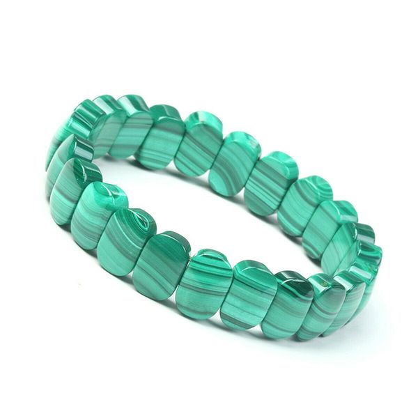natural green malachite chrysocolla bracelet women men 11x9mm healing stone stretch rectangle beads crystal aaaaa, Silver
natural green malachite chrysocolla bracelet women men 11x9mm healing stone stretch rectangle beads crystal aaaaa, Silver