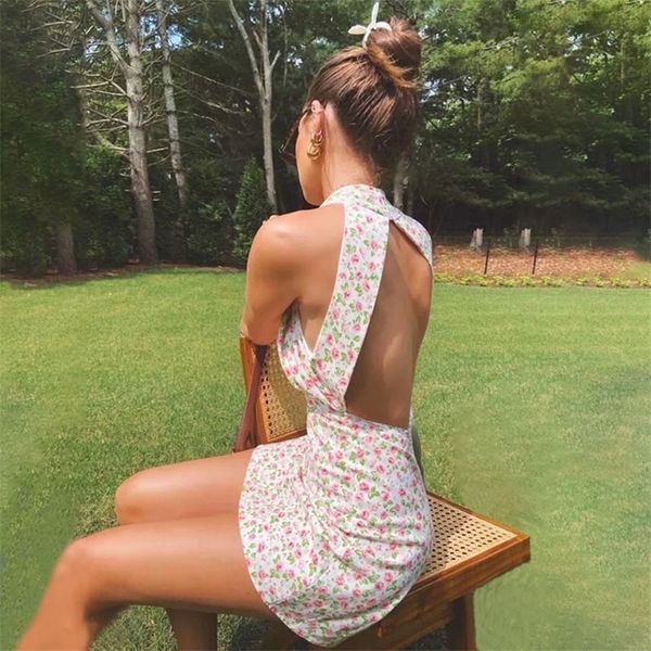 yojoceli elegant floral print backles beach dress summer casual cool short dress mini cute halter dresses 220516, Black;gray
yojoceli elegant floral print backles beach dress summer casual cool short dress mini cute halter dresses 220516, Black;gray