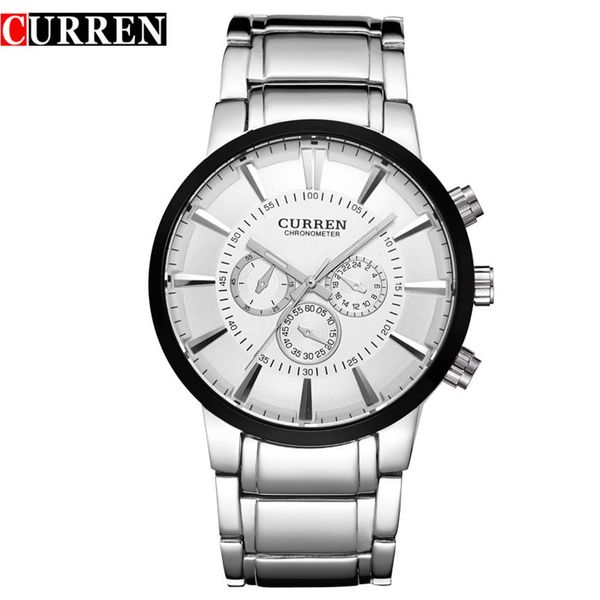 curren retro design fashion full steel quartz male clock new mens sports wrist watches dropship relogio masculino reloj hombre189z, Slivery;brown
curren retro design fashion full steel quartz male clock new mens sports wrist watches dropship relogio masculino reloj hombre189z, Slivery;brown
