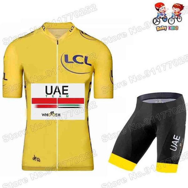 2021 yellow uae team kids cycling jersey sets boys girls tadej pogacar france competition cycling clothing bike shirt suit maillo, Black;red
2021 yellow uae team kids cycling jersey sets boys girls tadej pogacar france competition cycling clothing bike shirt suit maillo, Black;red
