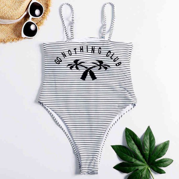 one-piece stripe swimsuit women's bikini, White;black
one-piece stripe swimsuit women's bikini, White;black